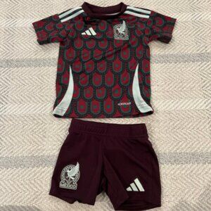 Adidas Mexico Jersey, 24/25 Home, in Size 9-12 Months